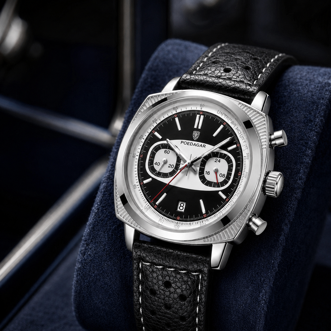 Poedagar Black Titan® 42 mm
