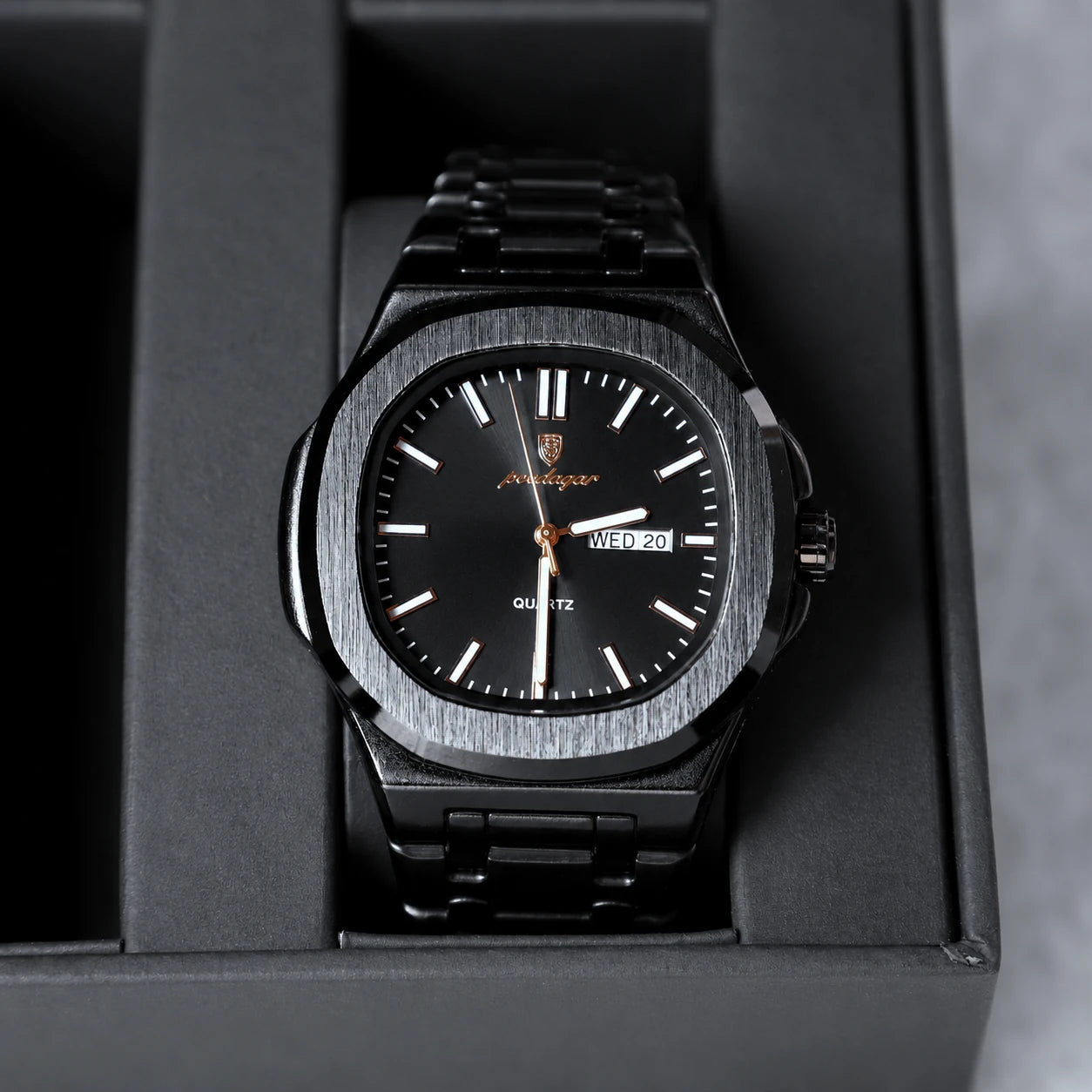Poedagar Nautilus Full Black® 42mm