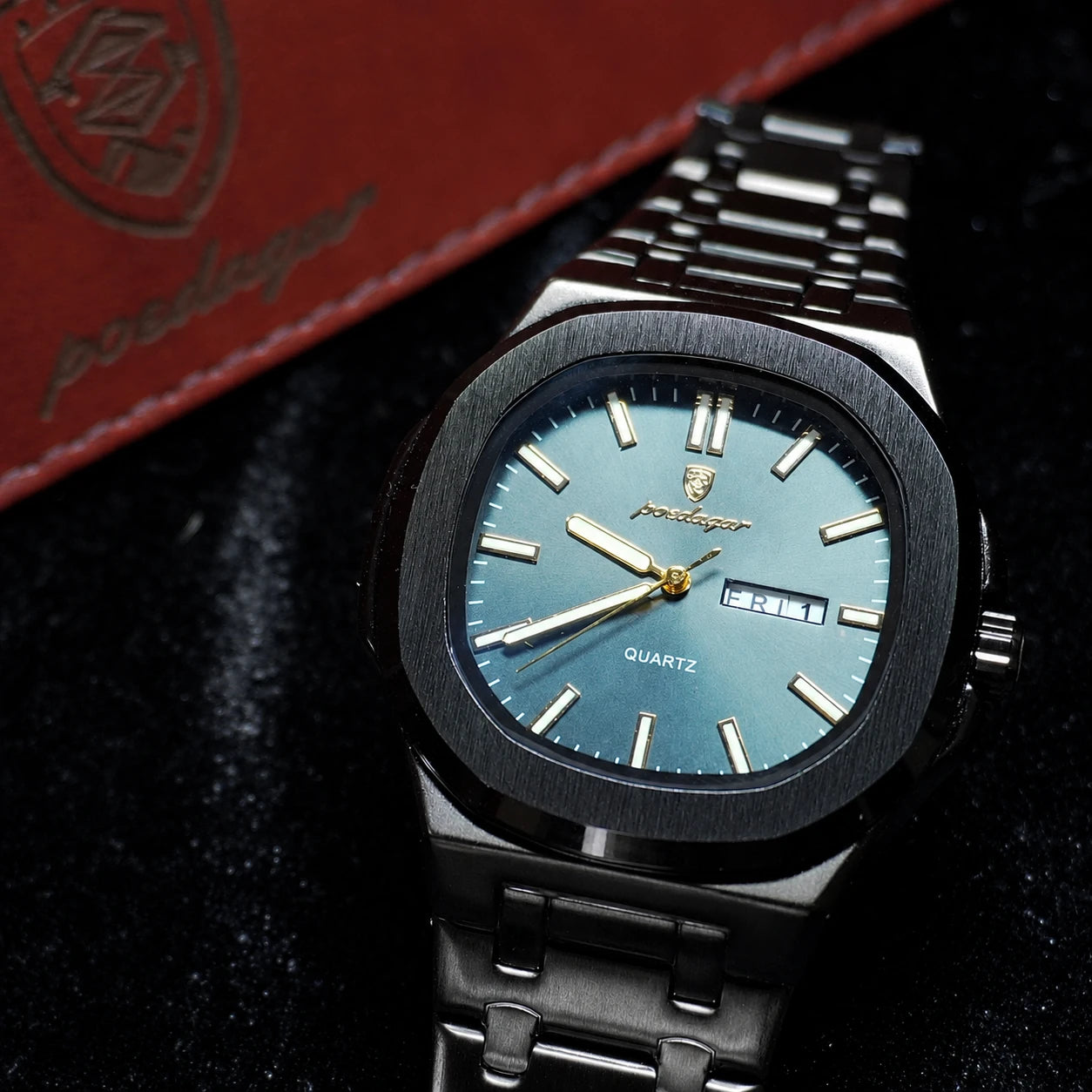 Poedagar Nautilus Full Black® 42mm