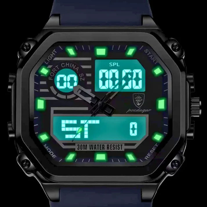 Poedagar Blue Legacy® 43 mm