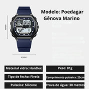 Poedagar Blue Legacy® 43 mm