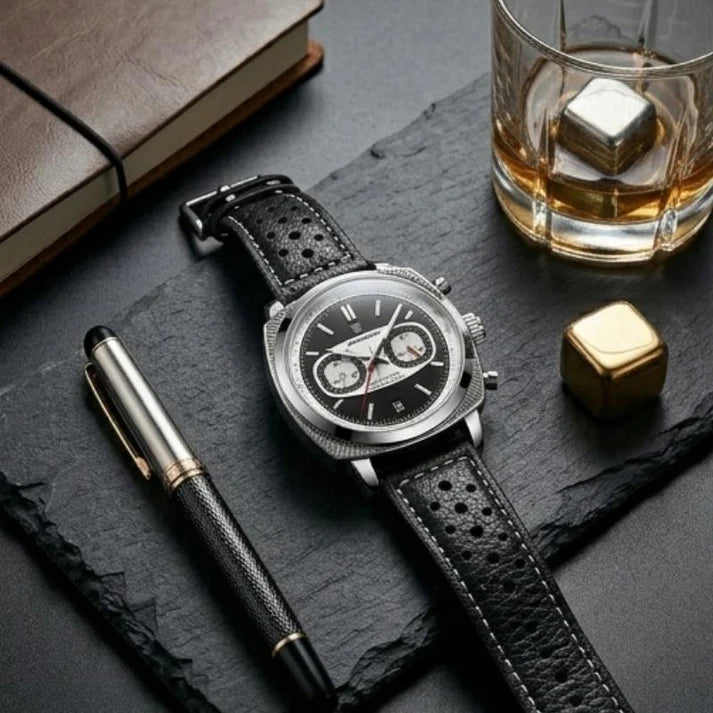 Poedagar Black Titan® 42 mm