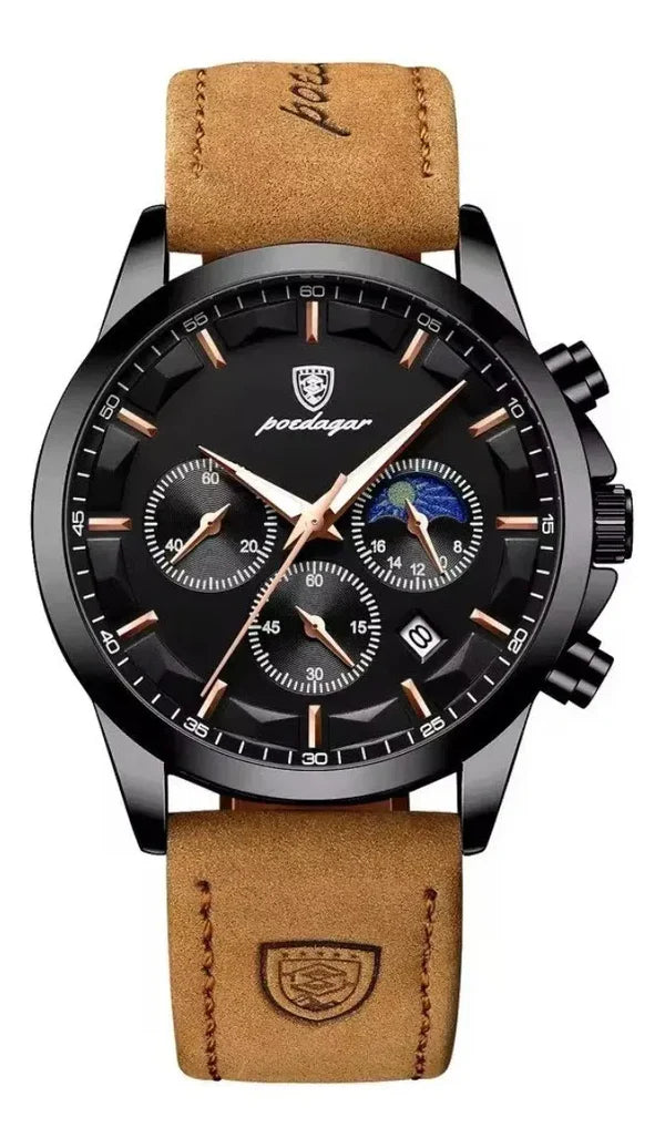 Poedagar Chronos Full Black® 41mm